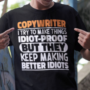 Camiseta Copywriter Trato De Hacer Las Cosas Divertidas
