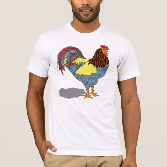 Camiseta Coq acolchado francés (Anverso)