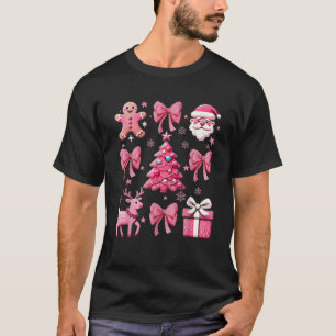 Camiseta Coqueta de diseño suave doblar árbol de Navidad ro