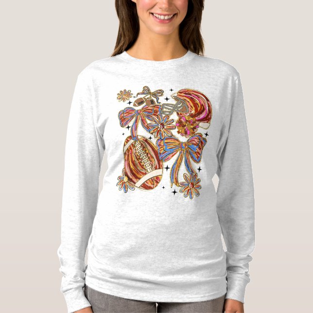 Camiseta Coqueta de Fútbol de Brushkes (Anverso)