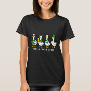 Camiseta Coqueta Divertida Solo Un Pato Afortunado Traviesa