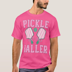 Camiseta Coqueta jugadora de pickleball para amante del pic