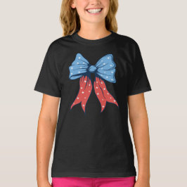 Camiseta Coqueta Patriótica 4 de Julio Bandera Americana US