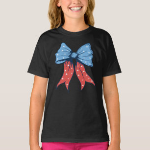 Camiseta Coqueta Patriótica 4 de Julio Bandera Americana US