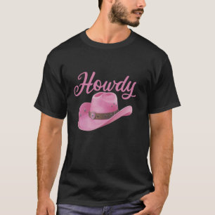 Camiseta Coqueta rosa dulce dobla estética occidental de va