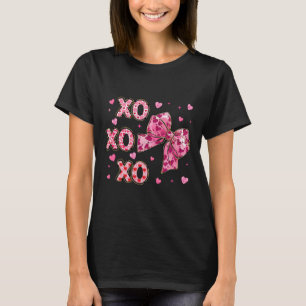 Camiseta Coqueta San Valentín Xoxo Arco Divertido Corazones