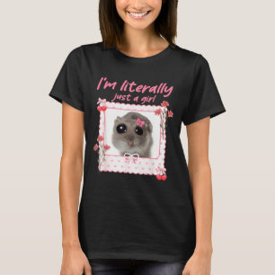 Camiseta Coqueta Soy Literalmente Solo Una Chica Divertida