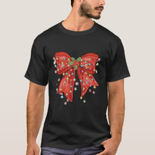 Camiseta Coquetas retro Navidades agitan arcos navideños
