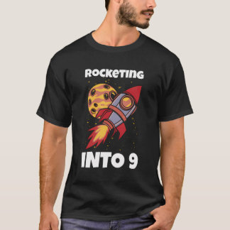 Camiseta Coqueteo En 9 Astronautas De La Luna Niño Noveno C