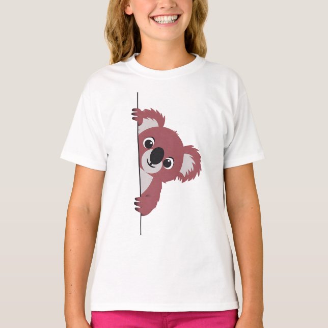 Camiseta coqueto koala (Anverso)