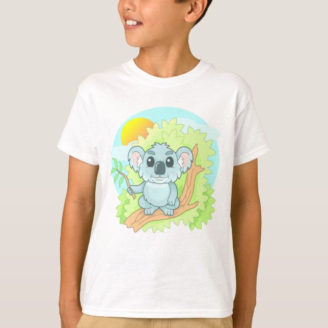 Camiseta coqueto koala (Anverso)