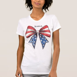 Camiseta Coquette American Bow Personalizado