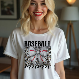 Camiseta Coquette Baseball Mom