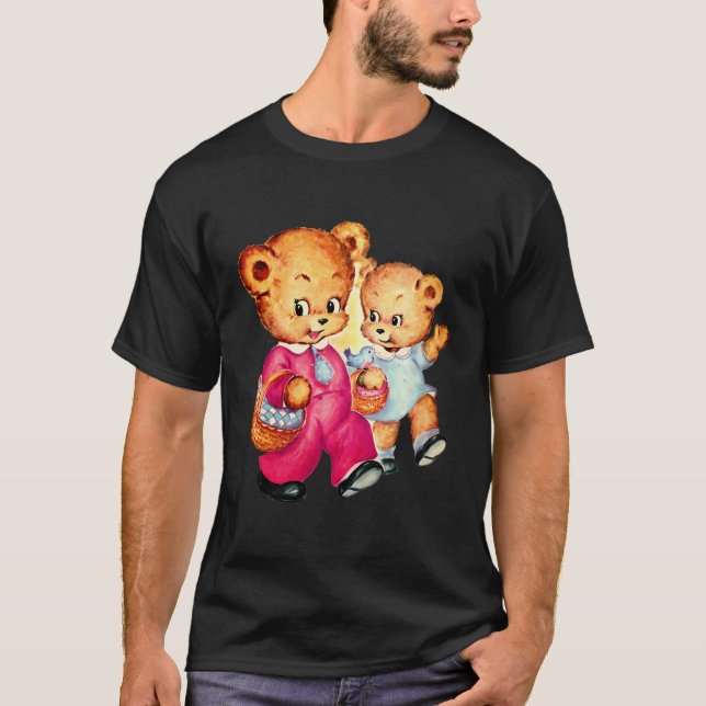 Camiseta Coquette Bear Estética Trendy (Anverso)