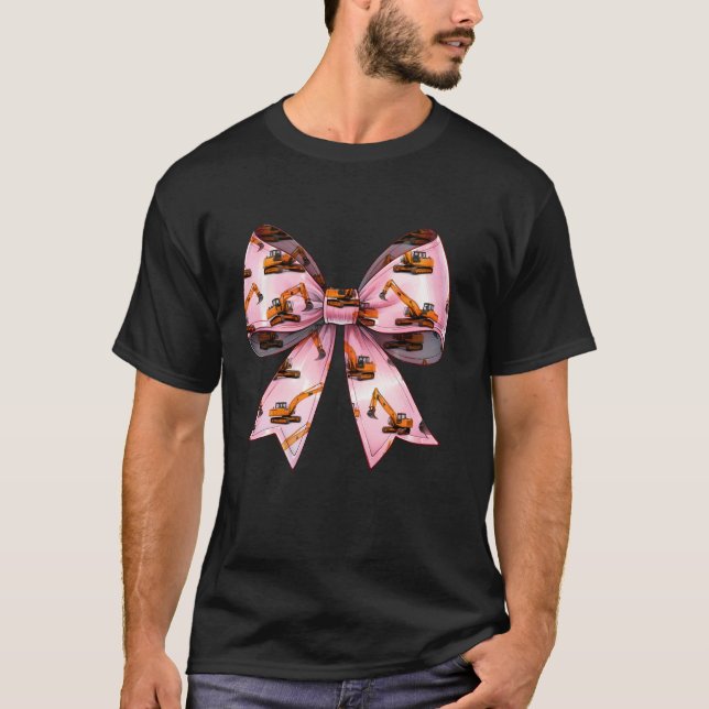 Camiseta Coquette Bow Excavator Construcción HEO R (Anverso)