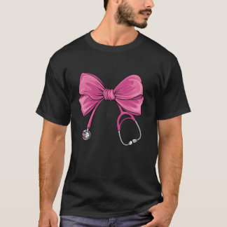 Camiseta Coquette Bow Funny ER ICU Nur
