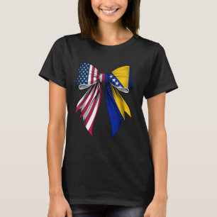 Camiseta Coquette Bow Orgullo bosnio Bosnia-Herzegovina