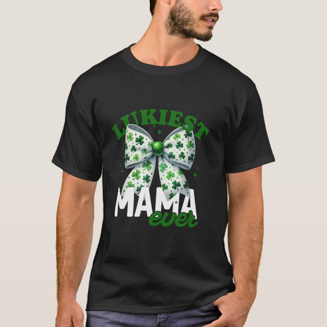 Camiseta Coquette Bow Shamrock (Anverso)