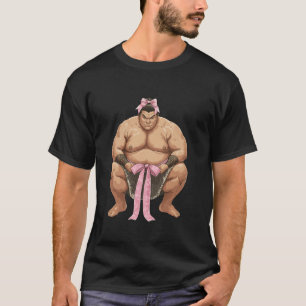 Camiseta Coquette Bow Sumo Luchando Contra El Sumo Japonés