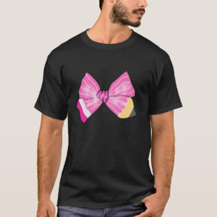 Camiseta Coquette Bow Teacher Vive Para Las Mujeres De Vuel