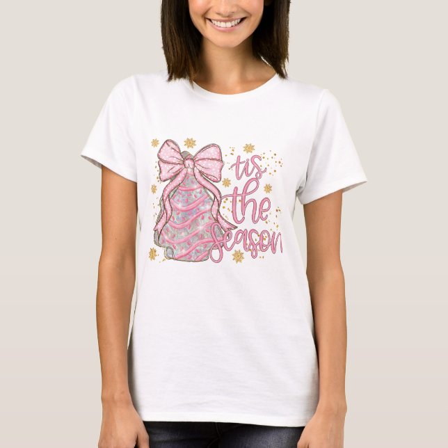 Camiseta Coquette Christmas Tree Cake esta temporada (Anverso)