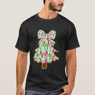 Camiseta Coquette de colores alegres y graciosos Navidades 