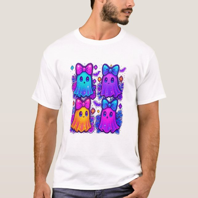Camiseta Coquette Iridescent Halloween (Anverso)