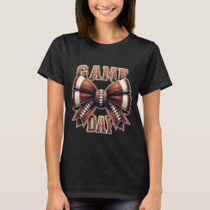 Camiseta Coquette Mama American Football Season Day