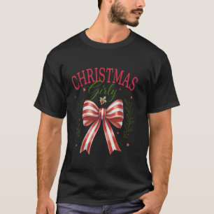 Camiseta Coquette Navidades del club social Girly Peppermin