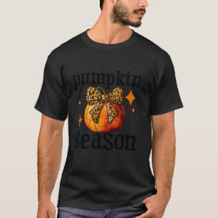 Camiseta Coquette Retro Vintage Bow Pumpkin Spooky Hallowee