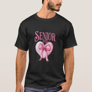 Camiseta Coquette Senior 2025 color de rosa de vuelta a la