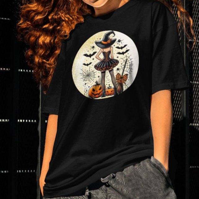 Camiseta Coquette Witch Halloween (Subido por el creador)