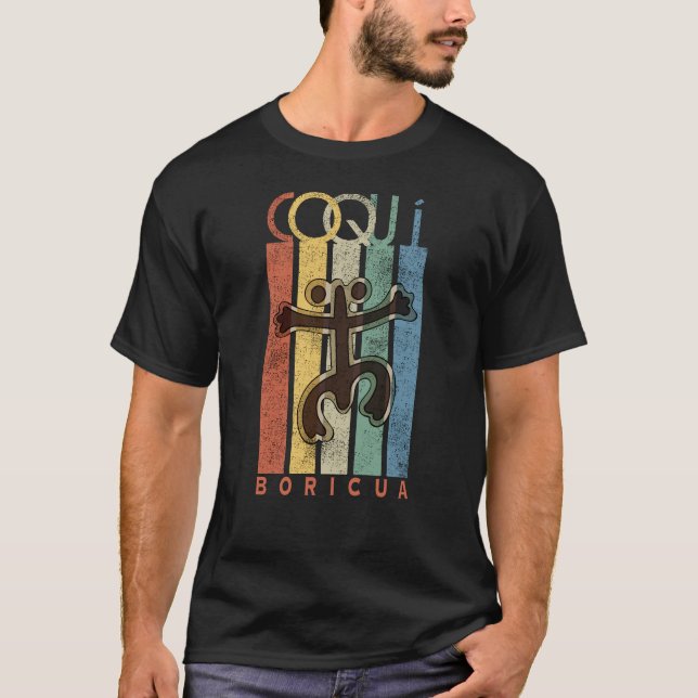 Camiseta Coqui Boricua (Anverso)