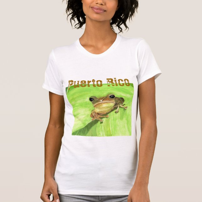Camiseta Coqui Puerto Rico (Anverso)