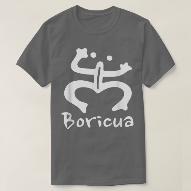 Camiseta Coqui Taino Frog Puerto Rico Boricua Men Women gif (Diseño del anverso)