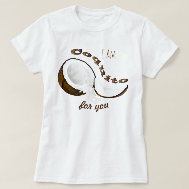 Camiseta Coquito De Coco Gracioso Para Ti (Diseño del anverso)