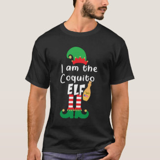 Camiseta Coquito Elf Funny Navidades en Puerto Rico B