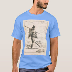 Camiseta Corah Hottentot macho del libro Esbozos repres