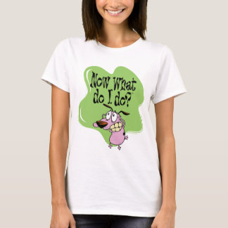 Camiseta Coraje al perro cobarde | Ahora ¿Qué Hago?
