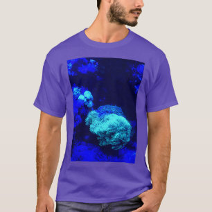 Camiseta Coral oceánico pacífico azul