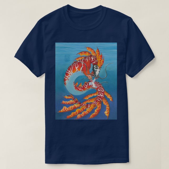 Camiseta Coral Reef Kelpi (Diseño del anverso)