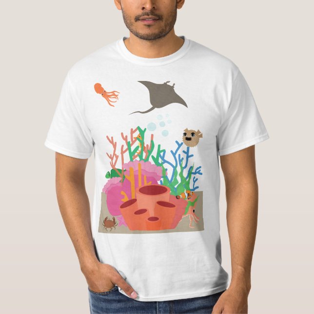 Camiseta Coral Reefs (Anverso)