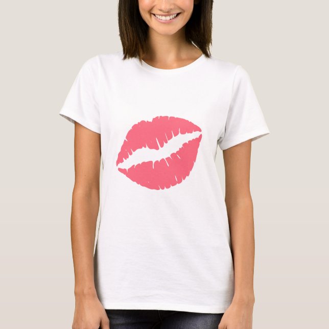 Camiseta Coral Rosa Claro (Anverso)