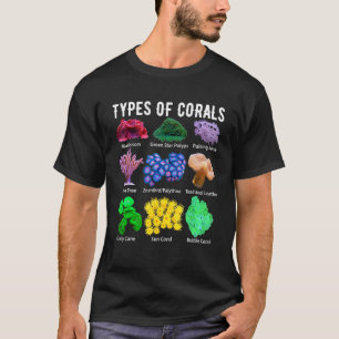 Camiseta Corales Corales Coral Arrecife Aquarist Aquari
