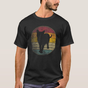 Camiseta Corat Cat Shirt Vintage Molesto Retro Silhouett