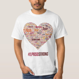 Camiseta Corazón 2019 de El Paso - tema del desierto