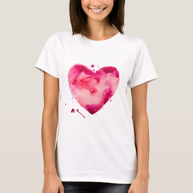 Camiseta Corazón #4 del amor (Anverso)