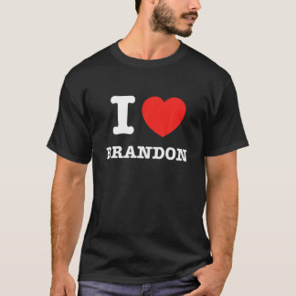 Camiseta Corazón a Brandon Divertido político contra Biden