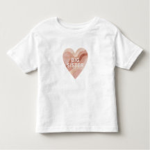 Camiseta Corazón Abstracto de Hermana Mayor – Gi M