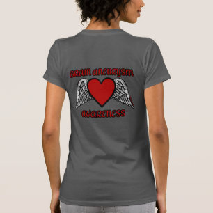 Camiseta Corazón/Alas... Aneuralismo cerebral